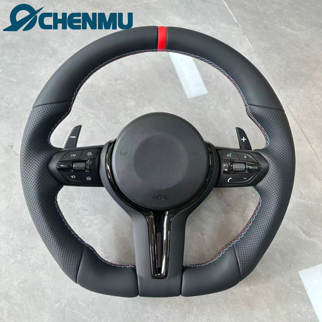 Suitable for Bmw 1234567 Series X12345F10F30F35F15F18 Modified Red Return Standard Steering Wheel