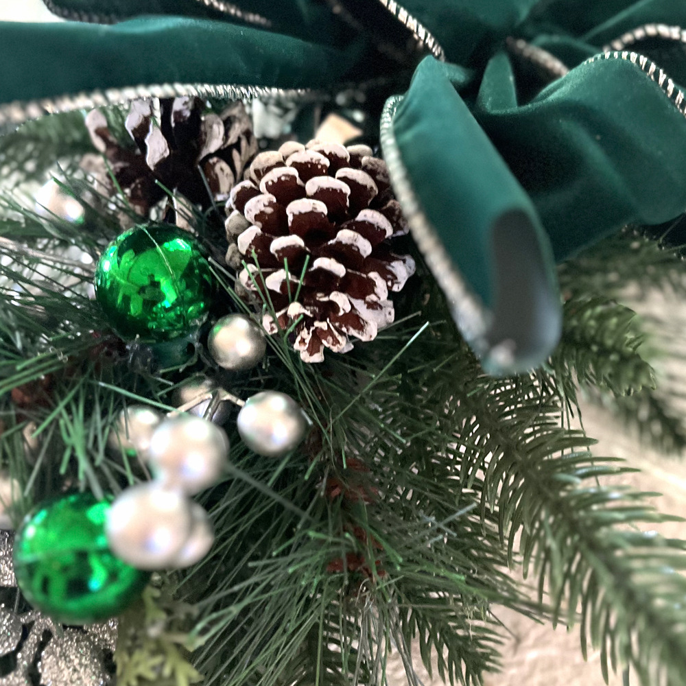 Meihui Bloemenkrans Trap Hangend Nordic Huis Scène Decoratie Kerstmis_voghion.com