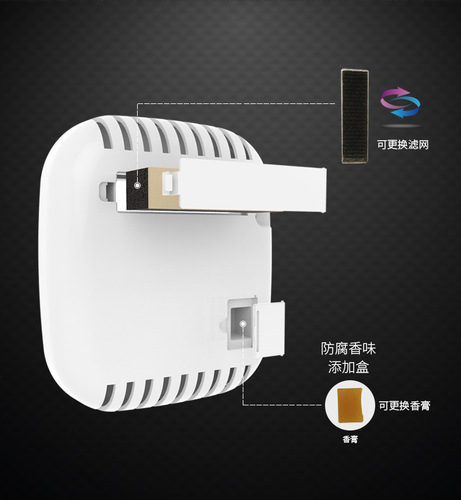  New Smart Car Air Purifier Car Air Purifier Deodorizer for Fog and Haze Cross-border Dropshipping