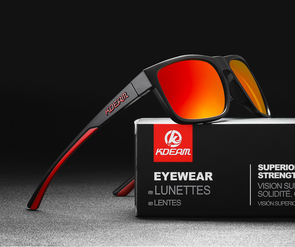 60g Weight Full Frame Glasses Structure Sunglasses Classification PC, UV400 Protection Lens Material Square Glasses Style Outdoor, Travel Occasion Solid Color Pattern Men's Gender Casual, Sports Style Casual Sports Solid Color PC UV400 Protection Square Full Frame Men's Sunglasses 16