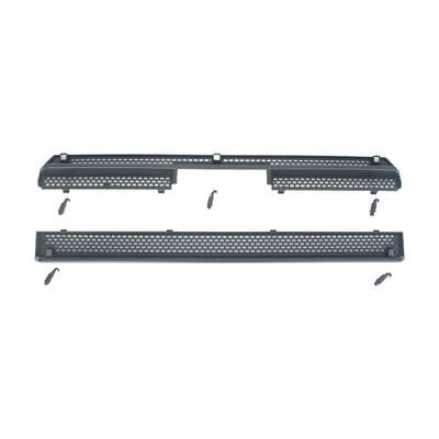 Suitable for the 26 New Models of Toyota Rav4, Insect-Proof Net for the Sixth-Generation Wildlander Front Grille, Water Tank Accessories (Automobile anti-insect net) - matt-black-upper-and-lower-insect-control-net-honeycomb-style-removable