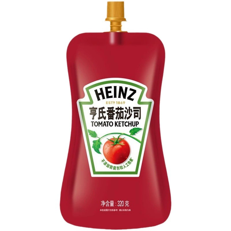 Томатный соус Heinz, 320 г, малая упаковка для дома, для лепешек, пиццы, рекомендуемый томатный соус