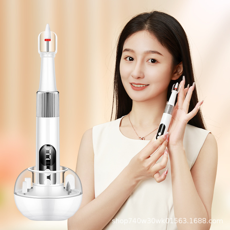 国境を越えたネイルポリッシャーのネイルペンセット電動爪磨きの爪切りパンチのマニキュア専用|undefined