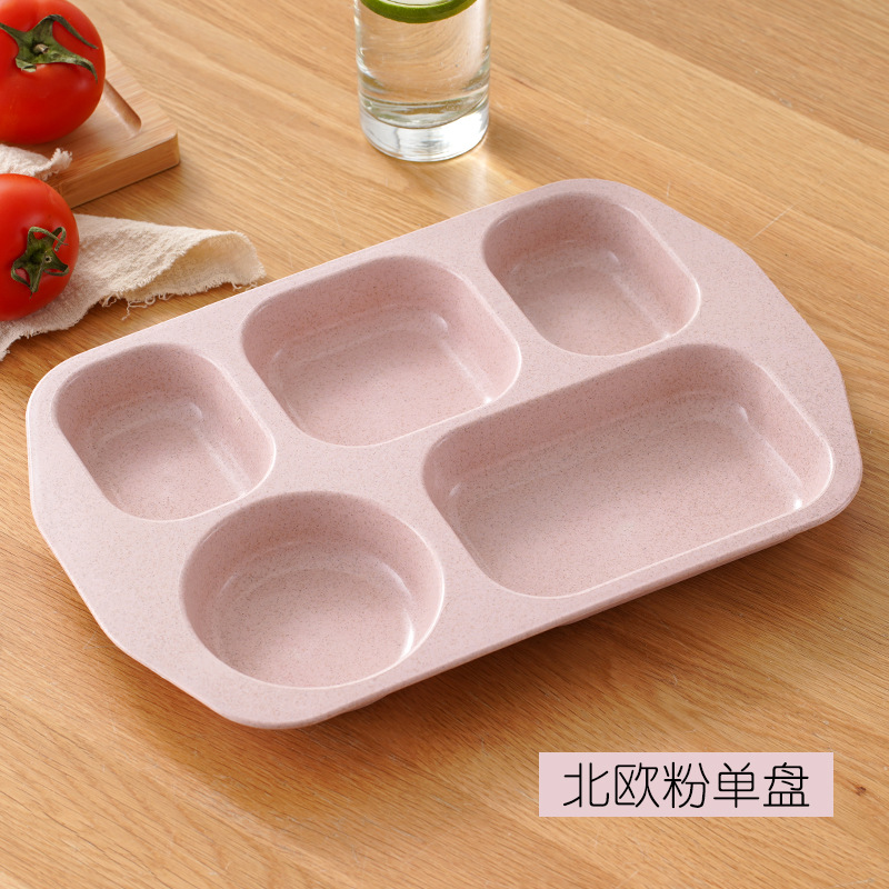 스플릿 디너 플레이트 싱글 플레이트 [노르딕 파우더]