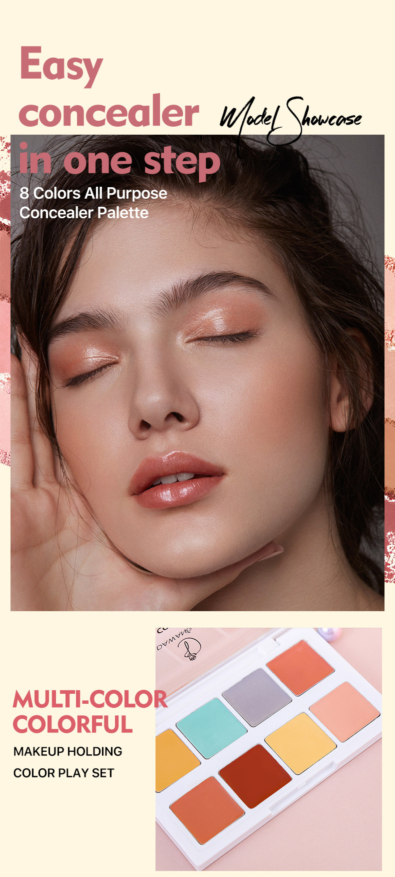 All-in-one Make-up Palette Für Highlighting Und Konturierung_voghion.com