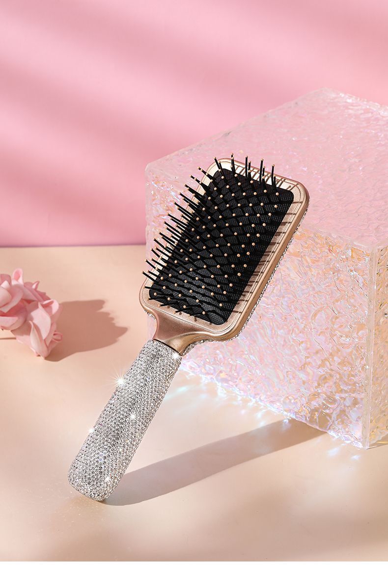Hair Comb Makeup Tools Types Glam Shiny Oval Plastic Hair Comb