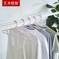 Hsbc信佳5個/39cmシンプルなストラップ付きプラスチックハンガー三角ハンガーシャツハンガー