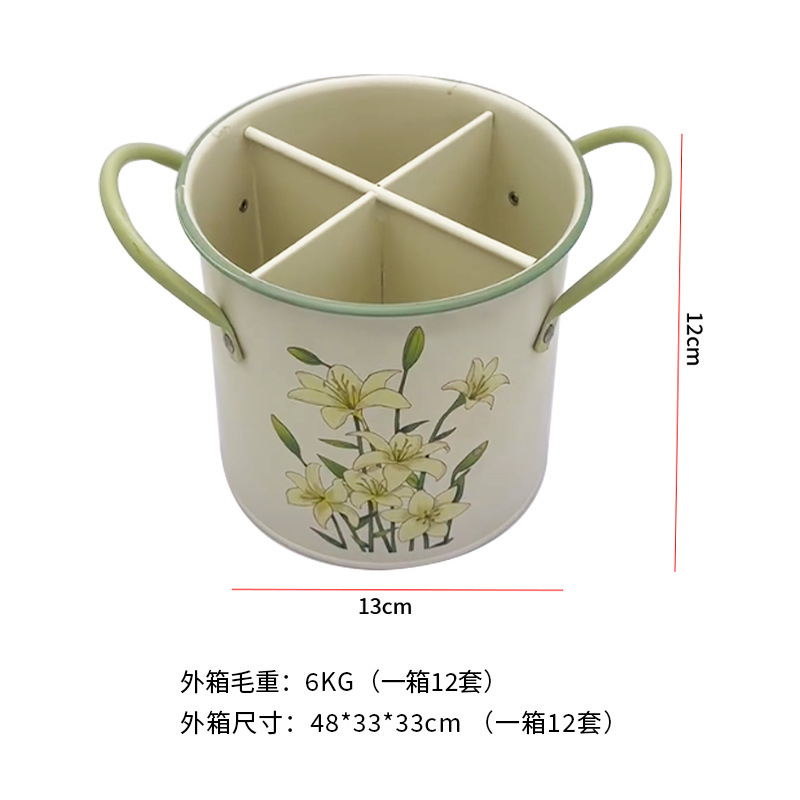 メーカーカスタマイズされた北欧スタイルのスプーン、ナイフ、フォーク、ジャー収納カップ、耳付き箸収納チューブ、INS高価値ペンホルダー鉄|undefined