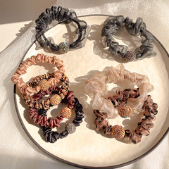 大腸發圈女簡約氣質扎馬尾橡皮筋韓國2023新款高彈力頭繩皮套髮飾