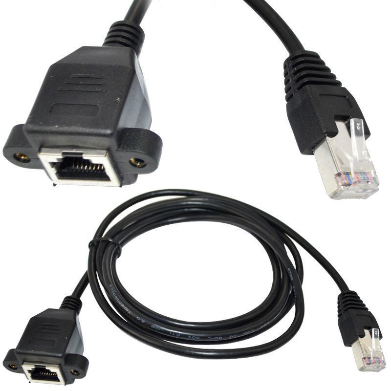 Category 5 Category 6 Network Cable Extension Line RJ45 Broadband male to female adapter male to female head with ear data line