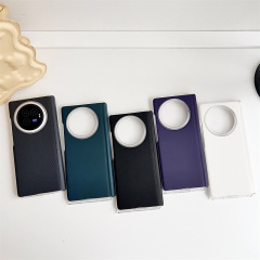 Vivo x fold3に適用され、前枠を含む携帯ケースの中軸全包モデルXfold3携帯ケースの素皮ケース
