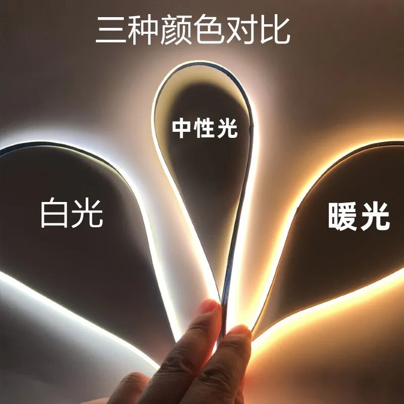跨境5vcob手扫灯带低压超亮触摸灯条led防水USB接口自粘高显指|undefined