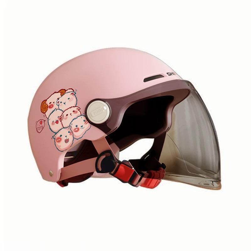 新しい国家標準 3c 認定子供用ヘルメット、男の子と女の子用、ベビー電動バイクヘルメット、ハーフヘルメット、オールシーズンユニバーサル|undefined