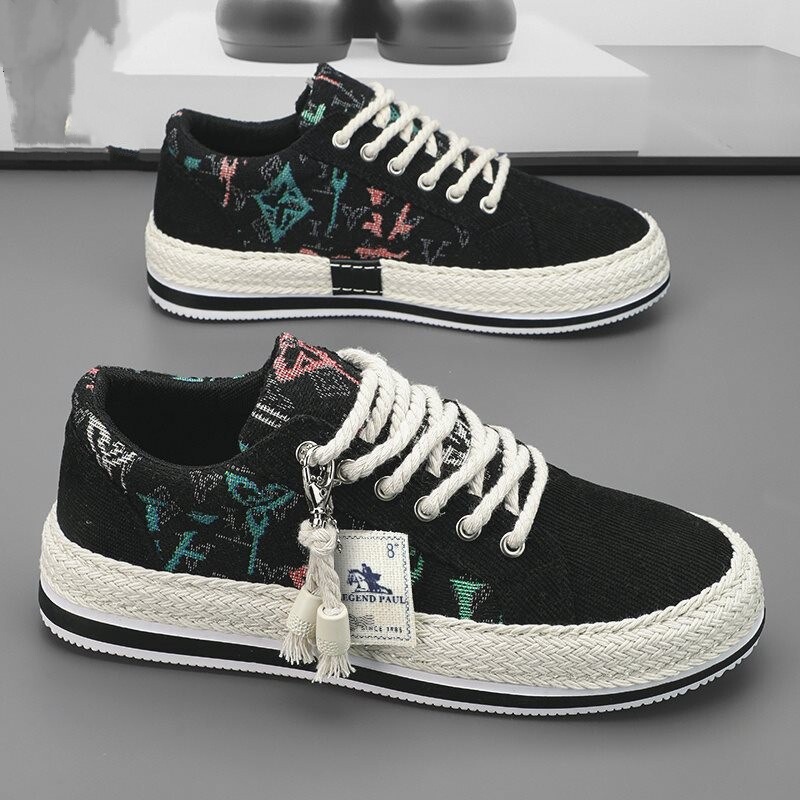 2026 New Style Canvas Shoes, Breathable and Trendy Flat Sneakers for Men, Casual Lightweight Thin Models for Spring, Youth Style Shoes 2026 New Style Canvas Shoes, Breathable and Trendy Flat Sneakers for Men, Casual Lightweight Thin Models for Spring, Youth Style Shoes