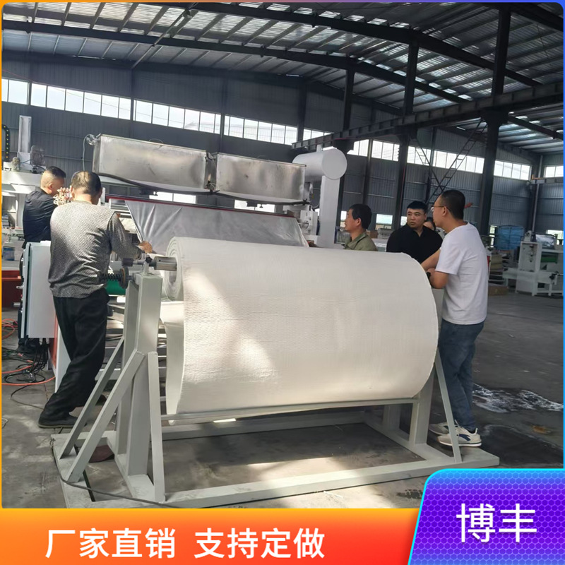 岩棉铝箔玻纤布涂胶复合机