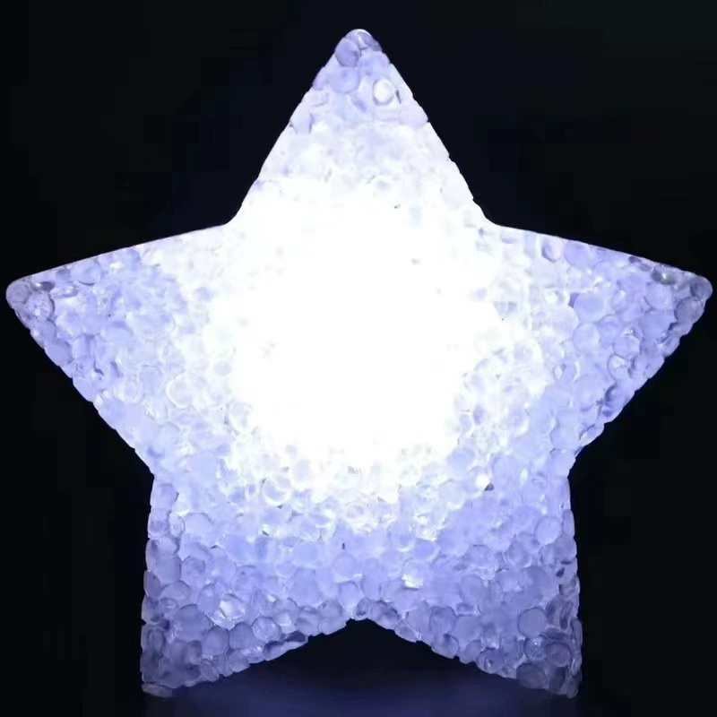 Handheld Star LED Lamp, stage performance prop, 8–20 cm, wrist strap or hand-held