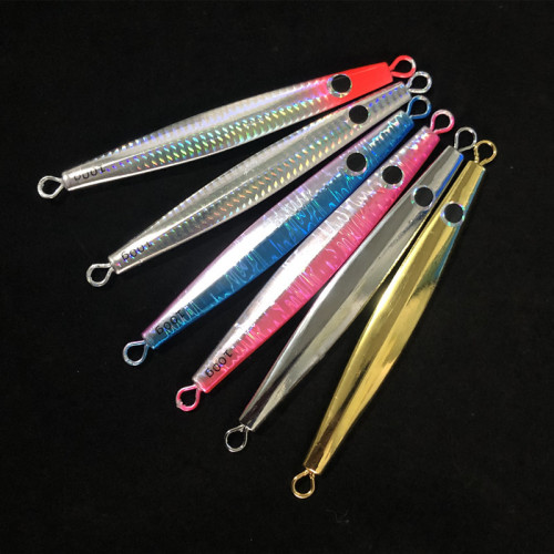 Casting Bait: Iron Plate Ocean Trolling Iron Plate South Oil Lead Fishing Baits Shore Casting Iron Plate Fake Lure Spinning Baits 100g