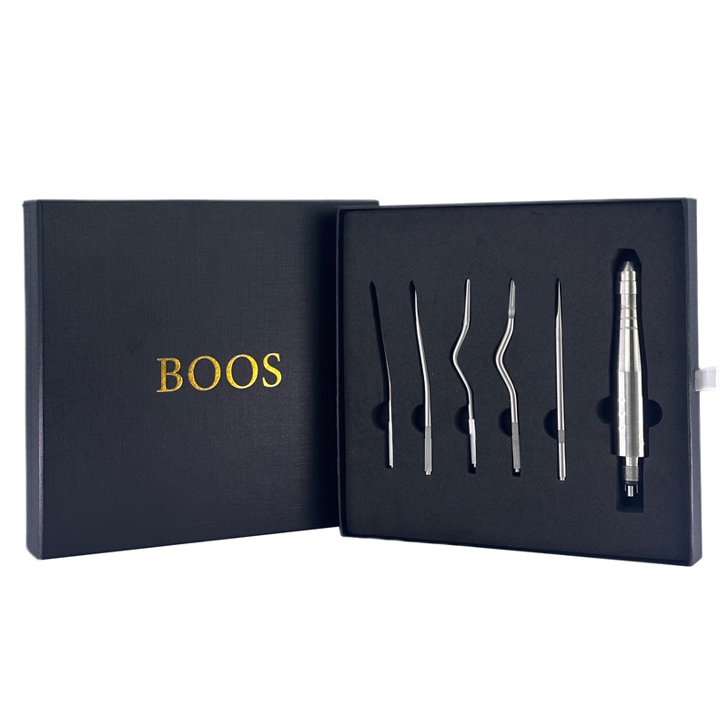 Dental BOSS Pneumatic Tooth Extraction Tooth Ease Tungsten Steel Material Five Matching Tight Root Minimally Invasive Painless