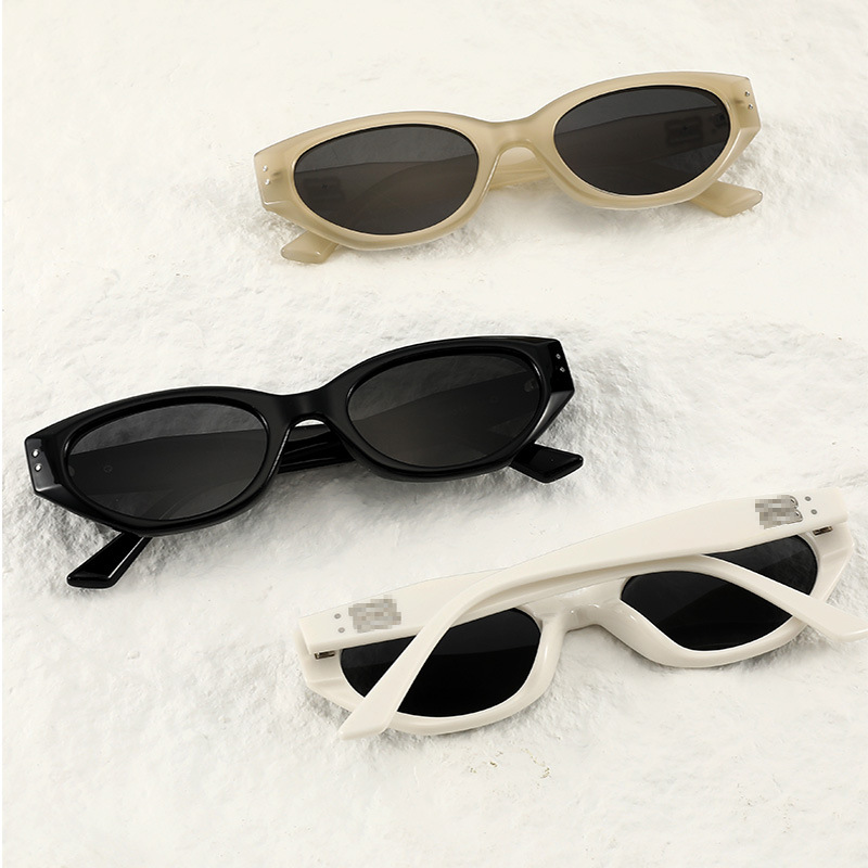 Fashion Cat-Eye Premium Polarized Sunglasses For Women 2026 New Retro Influencer Street Style Sun Protection Glasses - Thumbnail 2