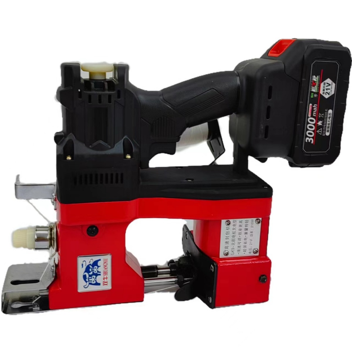 Máquina de sellado inalámbrico portátil de tipo pequeño para tipo de carga de motor sin escobillas Shuangniu GK9