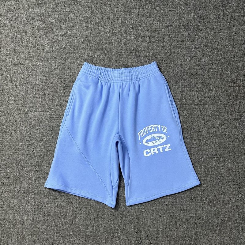Corteiz クラシックフォートモービルプリント夏の新しいストリートルーズカジュアルトレンディなヒップホップパンツ男性と女性用|undefined