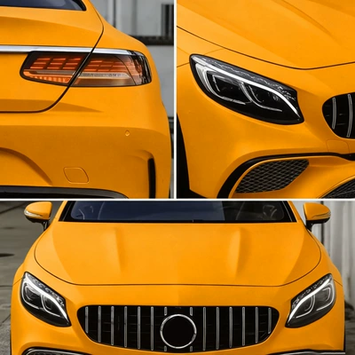 Orange Car Paint Protection Film – Car paint protective film