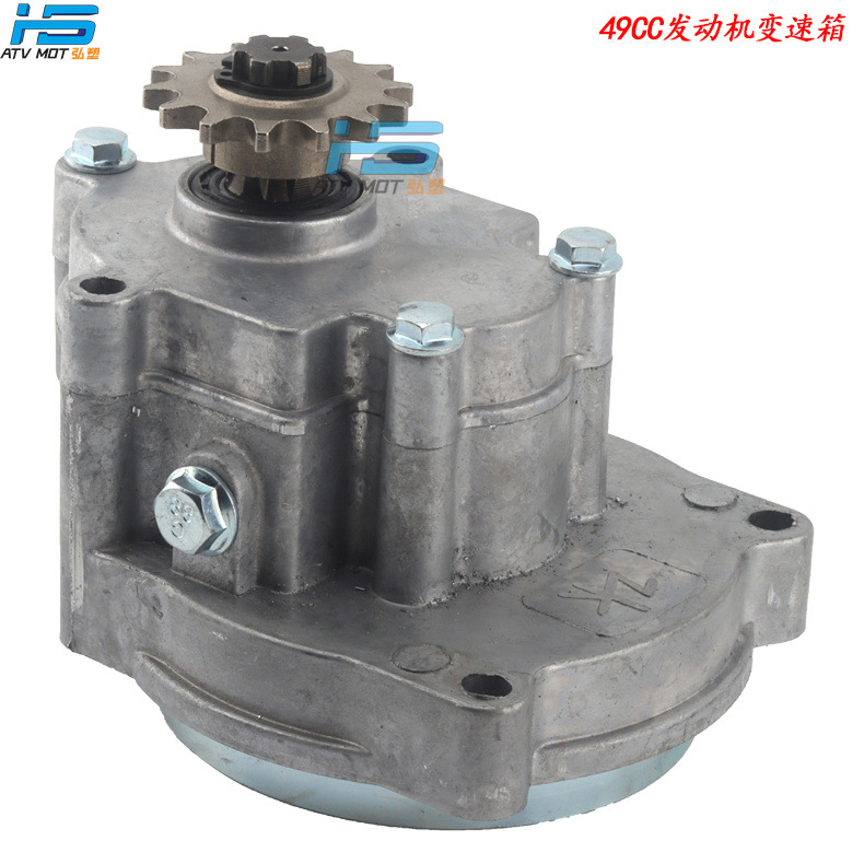 49CC mini off-road motorcycle 2/4 stroke engine gearbox for Xiaolia 40-5 gearbox