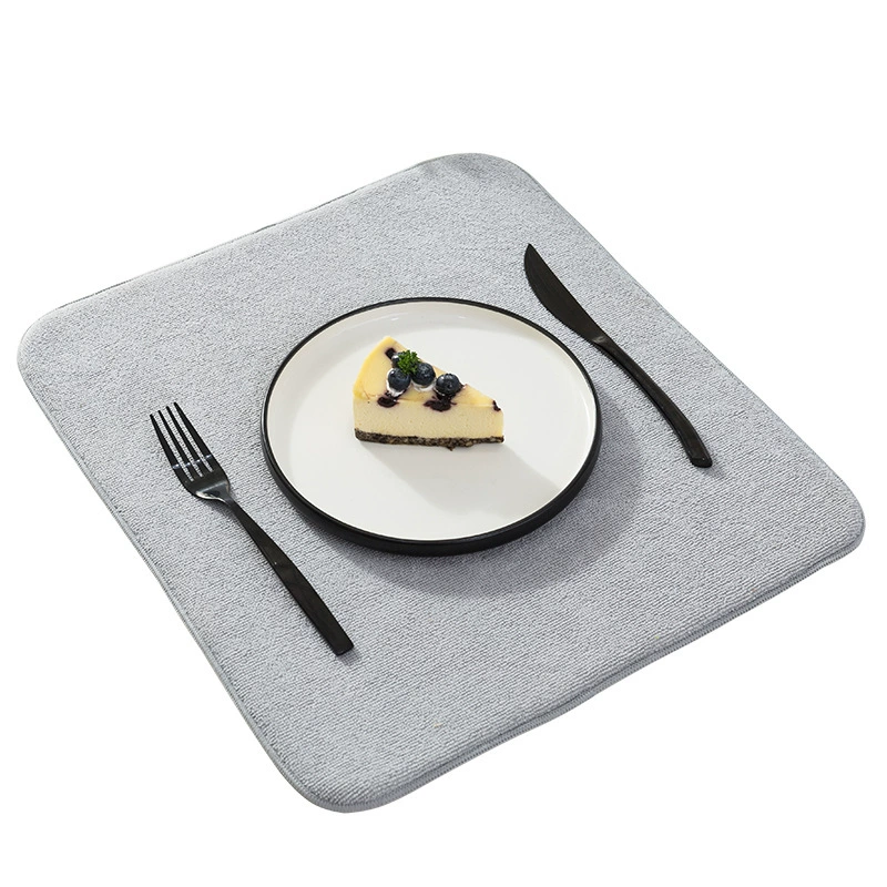 Double-sided hygienic tableware, drying rack, increased thickness, water absorbent