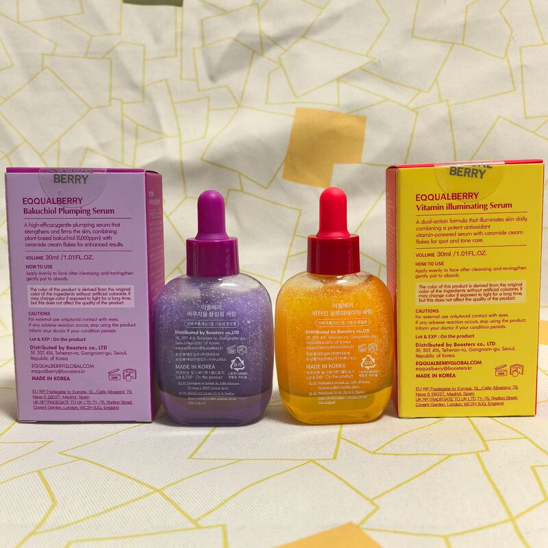 跨境EQQUAL BERRY补骨脂酚丰盈维他命精华液Bakuchiol Volumizing|undefined