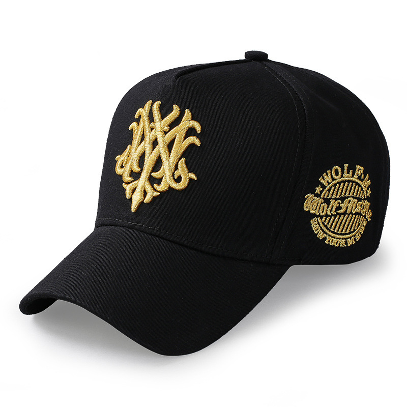 Men's Summer Breathable Korean Style Baseball Cap with Large Head Circumference and High Top, Suitable for Round Faces in Spring and Autumn