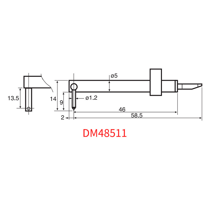 日本东京精密ACCRETECH粗糙度仪测针DM48511/DM48742/DM48513