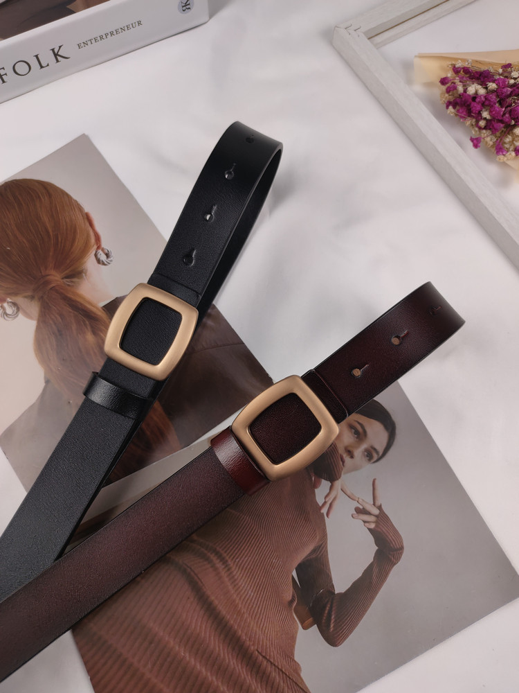 2024 Europe et Amérique Vente Chaude Nouvelle Ceinture Femmes Instagram Polyvalent Jeunes Tendance De La Mode Simplicité Correspondant Jeans Ceinture_voghion.com