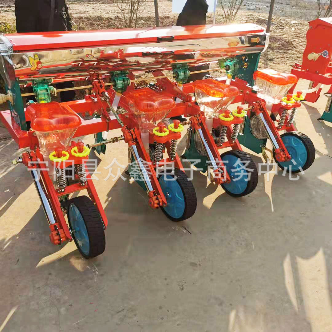 玉米播种机精播免人工间苗悬浮大豆种植机前面可加灭茬机