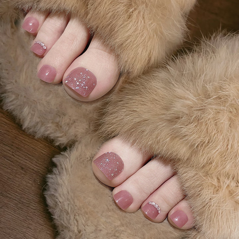 JZ-134 wear nail nail nail patch finished high-grade nail sticker removable piece toenails