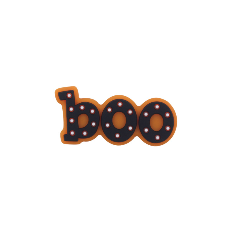 Nuevo bebé de dibujos animados Halloween calabaza pequeño monstruo mordedor creativo DIY bebé molar pezón cadena Accesorios
