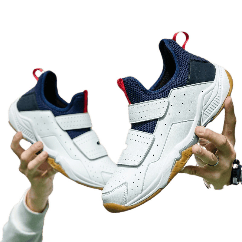 Nuevos zapatos deportivos, zapatos de hombre, zapatos de bádminton, zapatos de tenis de mesa, zapatos de tenis de voleibol antideslizantes transpirables y resistentes al desgaste, modelos de pareja