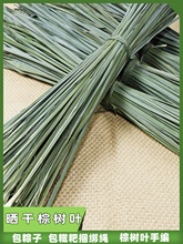 干棕树叶农家现采晒干棕榈树叶现发包粽子捆绑绳子粽子草绳棕榈叶