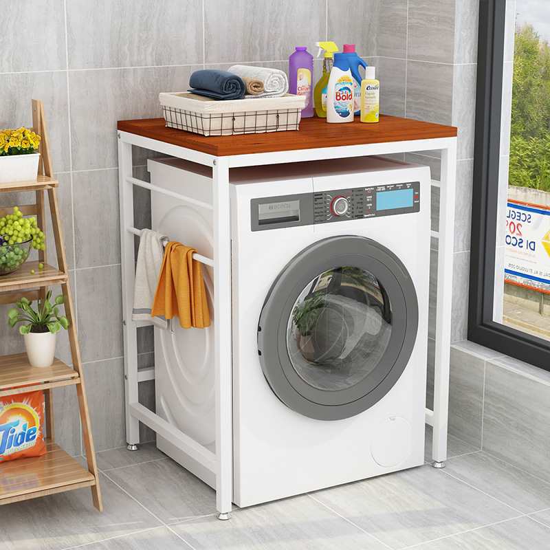 가드 레일이없는 흰색 프레임 + 자몽 색상