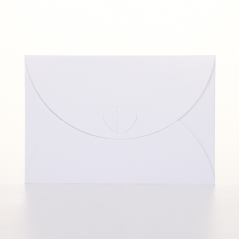 Papel nacarado de color engrosada sobre Western amor carta invitación embalaje sobre retro color sólido sobre Carta papel