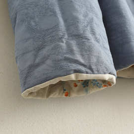 实拍 国风中式提花女装夹棉外套立领对襟保暖棉衣文艺复古小棉袄