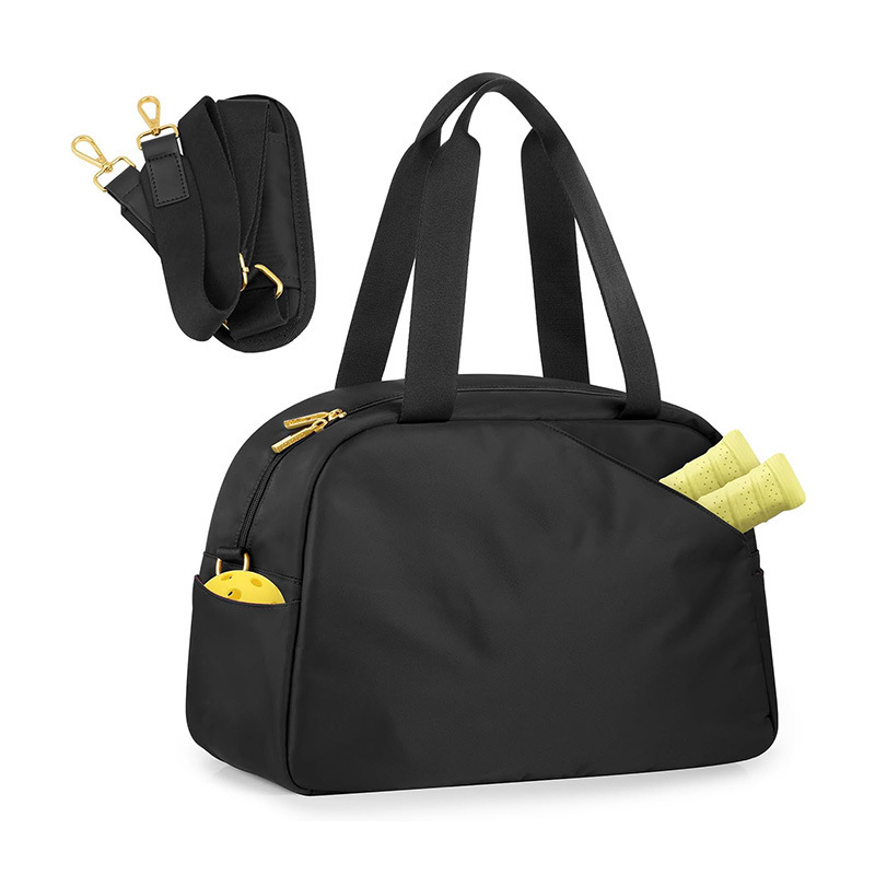New women's pickleball handbag, fashionable tennis racket bag, large capacity, sports and fitness, with separate compartments for wet and dry items, shoulder bag