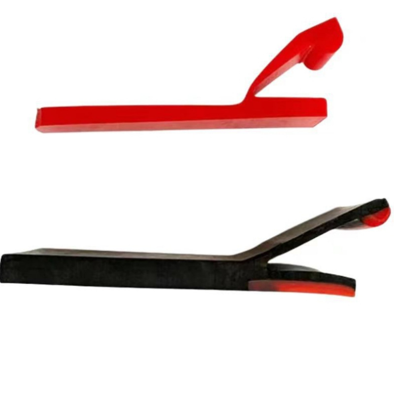 Accesorio de alta tenacidad para placa de guía de transporte de borde de carbón resistente al desgaste para prevención de dispersión