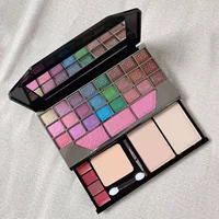 Палетка теней для век, матовые светлые часы, косметика, стразы для ногтей, набор, праймер для макияжа, (跨境 торговля) 33 цвета