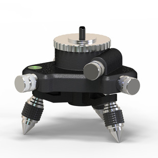 Level Fine-Tuning Base Infrared Wall-Mounting Instrument Base Automatic Leveling Accessories 360 ° Fine-Tuned Metal Base