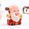 Birthday cake decorate red happy grandpa grandma Zhu Shoufu, longevity noodles, wealth cat independent packaging