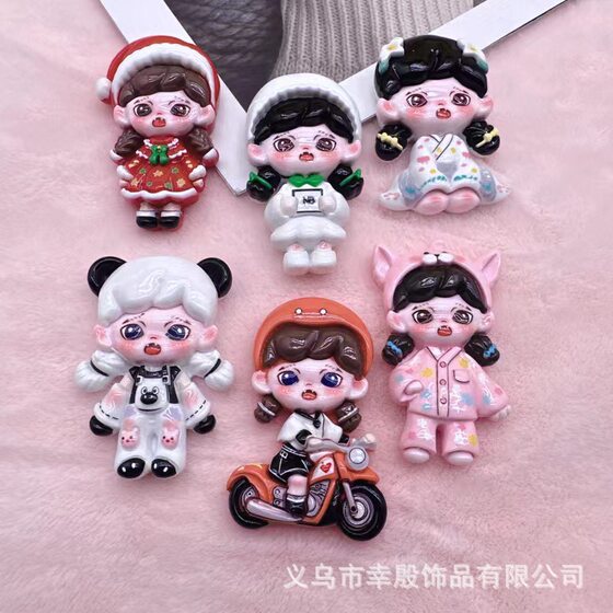 New creative troublemaker diy resin cream glue handmade phone case refrigerator sticker hair accessories hairpin jewelry material