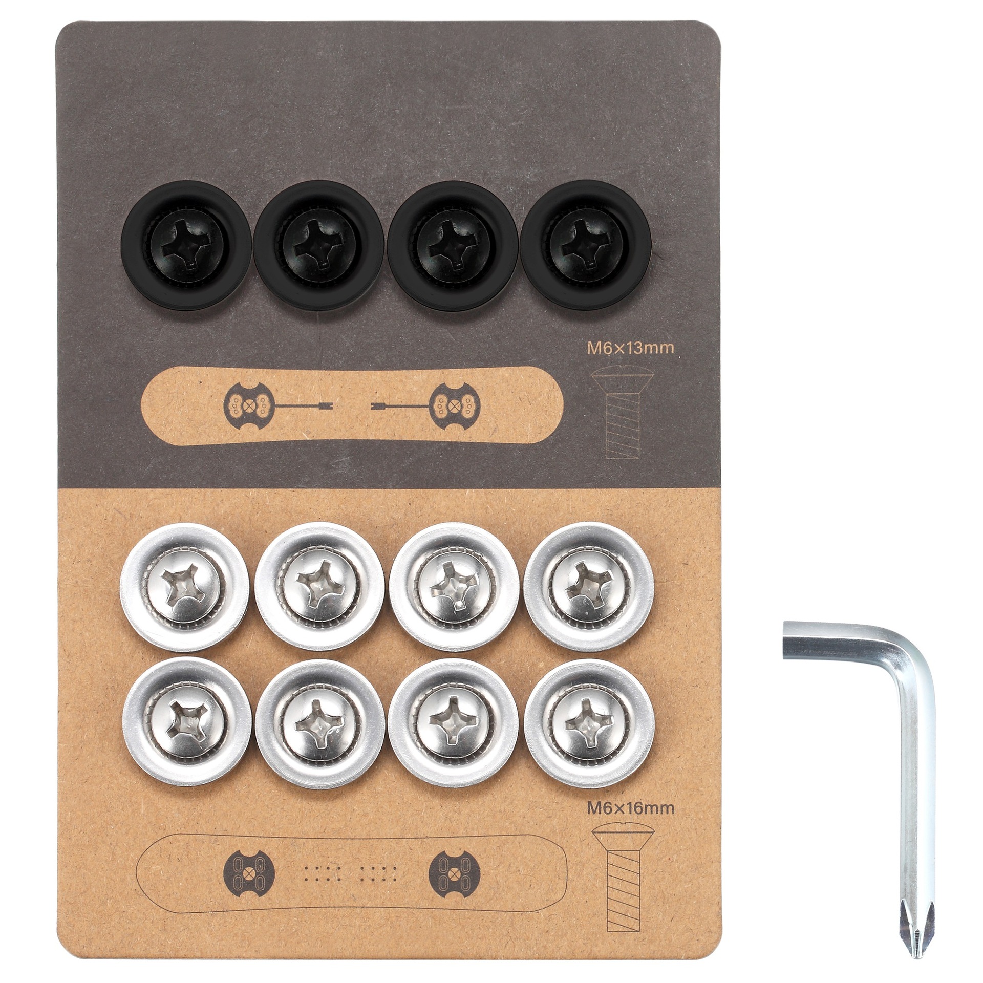 Snowboard Veneer Fixer Screw Burto Replacement Model