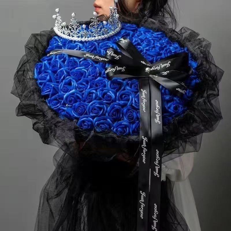 バラの花束、バレンタインデー、大晦日、ガールフレンドの誕生日、ロマンチックな石鹸、プリザーブドフラワー|undefined