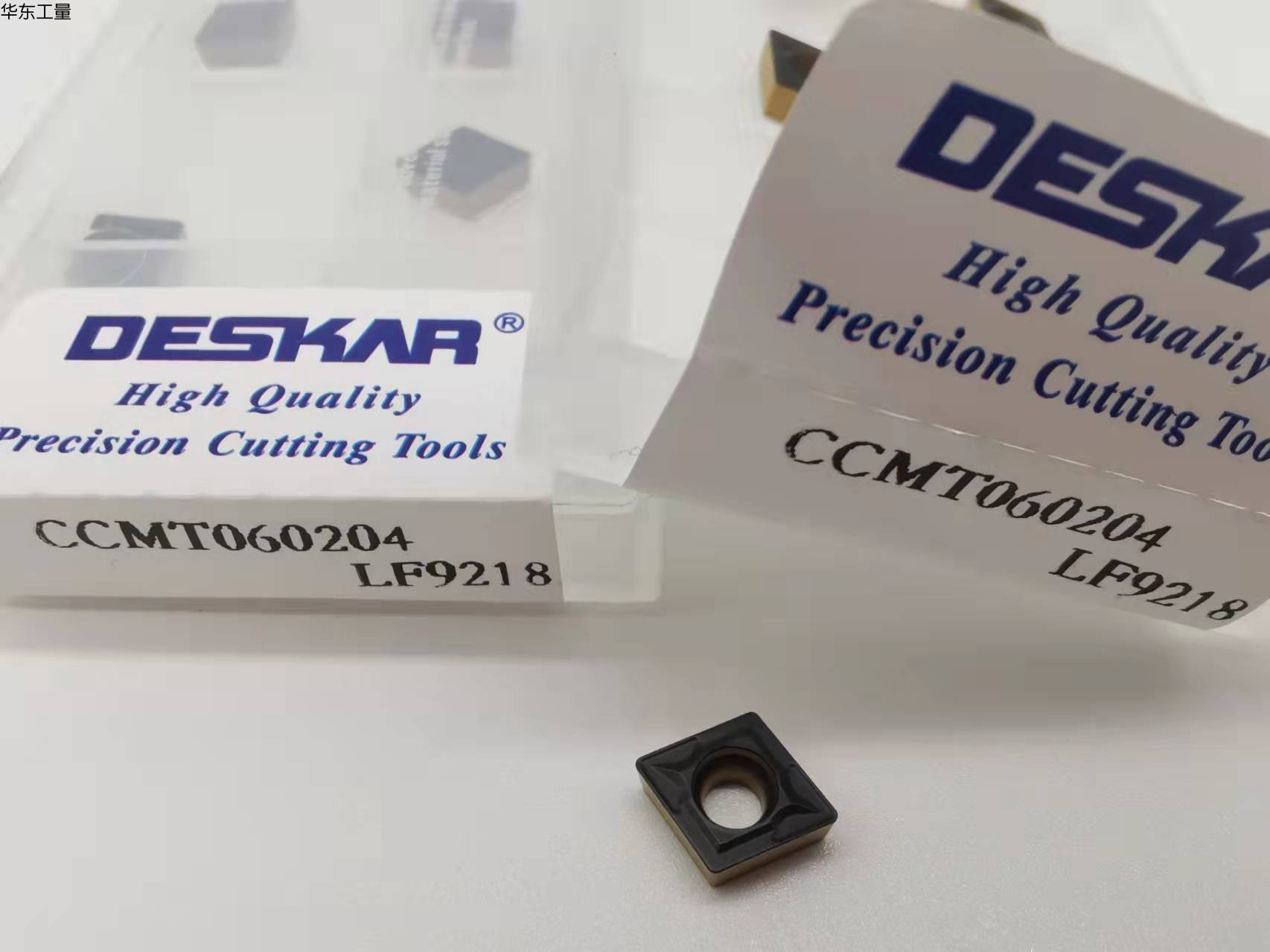 包邮 DESKAR 戴斯卡数控刀片 CCMT060204 CCMT060208 LF9218 双色