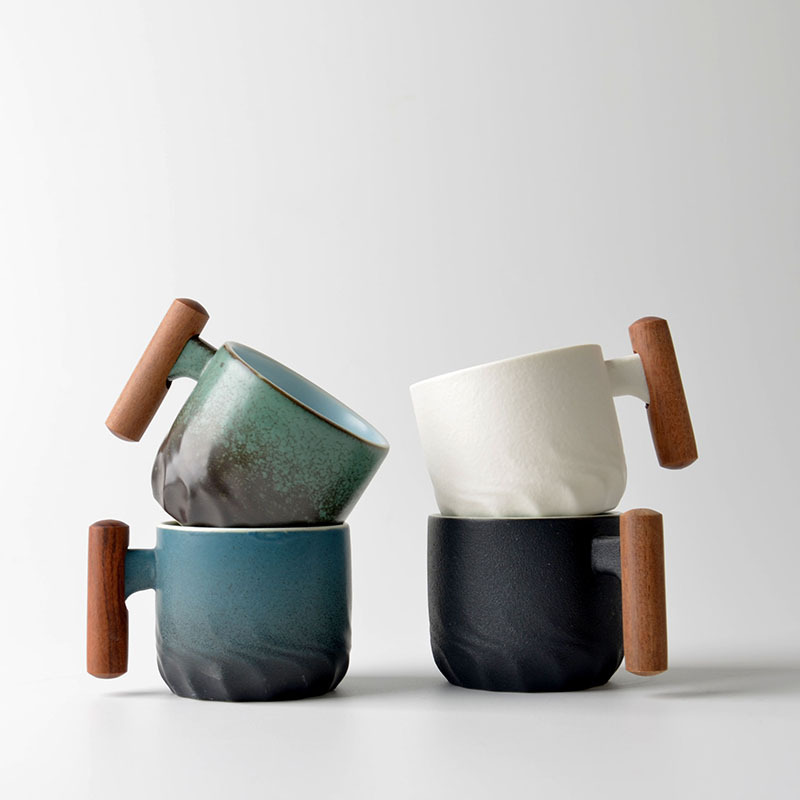 Ceramic Tea Cup Small Household Coffee Cup Tea Cup Kung Fu Tea Set Tea Cup Master Cup Single Cup with Handle Ceramic Tea Cup Small Household Coffee Cup Tea Cup Kung Fu Tea Set Tea Cup Master Cup Single Cup with Handle